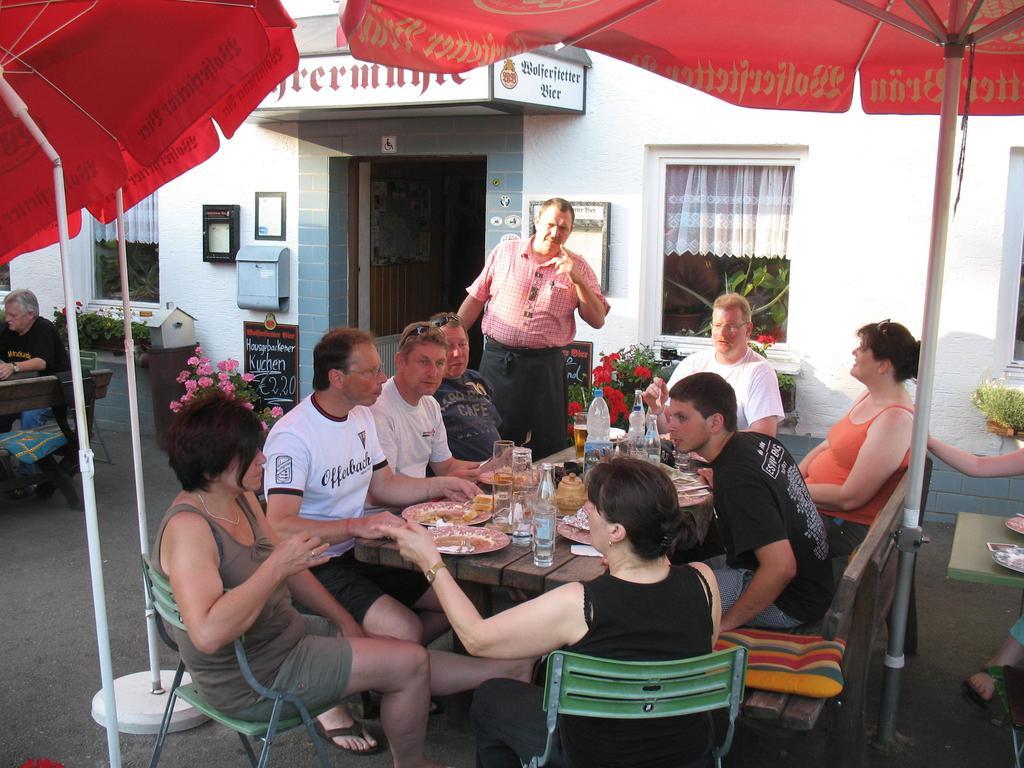 Gasthaus Zehrermuehle Schönberg Exterior foto